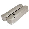 VALVE COVERS FABRICATED ALUMINUM - SMALL BLOCK FORD TALL W/RAILS - image 1