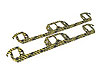 Exhaust Gaskets 1967-74 SB-Chrysler 273-318 - image 1