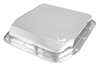 Chrome Transmission Pan 1980-1993 Ford A.O.D. Stock Capacity - image 1