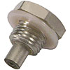 Magnetic Drain Plug Triple Chrome-Plated - image 2