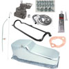 Chrome Oil Pan & Oil Pump Kit 1986-Up Small Block Chevy Includes: - image 1