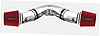 Quikit Dual 90° Plenum Kit 45° Tubes, Plenum, Couplers & Clamps - image 1