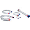 Magna-Pak Braided Hose Kit Red/Blue Fittings - image 1