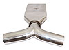 Ultra Low Profile Air Intake Y - Tube - image 1
