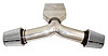 Quikit DTM Single Plenum Kit Y - Tube, Plenum, Coupler & Clamps - image 1