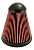 5 hpR CONE FILTER - RED - INLINE AIR BOX REPLACEMENT - image 1