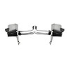 AIR INTAKE KIT 67 72 CHEVY PICKUP LSX DUAL 4 INLET SPEED DENSITY / BOOT IN MAFS BLACK HPR FILTERS - image 1
