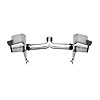 AIR INTAKE KIT 67 72 CHEVY PICKUP LSX DUAL 4 INLET SPEED DENSITY / BOOT IN MAFS WHITE HPR FILTERS - image 1