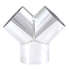 Aluminum Y-Pipe 3" diameter tubing - image 1
