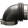 Air Duct 90 o Flex Coupler 3.5" diameter - image 1