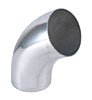 60 deg MANDREL BENT TUBE - 5 POLISHED ALUMINUM - image 1