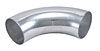 90 deg MANDREL BENT TUBE - 5 POLISHED ALUMINUM - image 1