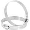 Wide Worm Gear Clamps Fits 4" Tubing - image 1