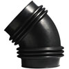 Air Duct 45 o Double Flex Coupler 4" diameter - image 1