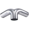 Aluminum Y-Pipe 4" diameter tubing - image 1