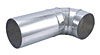 90 o Elbow Intake Tube 4" diameter - image 1