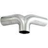 Aluminum Y-Pipe 4" diameter tubing - image 1