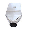 Ultra Low Profile Plenum Single 4" Inlet - image 1