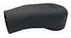 Single Plenum Powder Coated Black Crinkle Finish Inlet 4" Tall 3.5" - image 1
