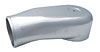 Single Plenum Powder Coated Silver Inlet 4" - image 1