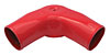 Dual Plenum Powder Coated Red Inlets 4" Tall 3.5" CFM Rating 1375 - image 1