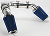 4" Dual Air Modular Intake System Kit Kit Includes Dual intake plenum - image 4