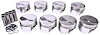 454 BBC 10:1 Dome Piston Bore Size: 4.470" Dome Volume: 17cc - image 1