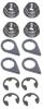Turbo Nut Kit (4) 3/8''-24