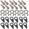 Locking Header Bolts Chevy 8100 Vortec Engine (16) 8mm-1.25x25mm bolts 6pt DHH - image 1