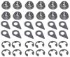 Fasteners EXHAUST HEADER NUT KIT - image 1