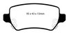 Yellowstuff Brake Pads - image 2