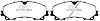 DISC BRAKE PAD SET - image 1