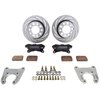 Pro Race Steel Rear Brake Kit 4-Piston Directional Calipers - image 2