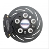 Rear brake kit /OEM Must 8.8 end /2 pc rotor /hard pads - image 1
