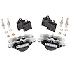 Carbon single 2 piston caliper slider assm / pads for 11 rotors - image 1