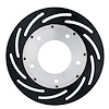 2 pc L/W slotted 10 rotor assembly / LH / 1 offset - image 1
