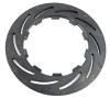 Slotted Steel Brake Rotor [No Hat] - image 1