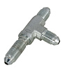 3 AN fitting / bulkhead tee-on-run