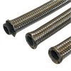 Pre-made 24-in steel braid line w-3 ends - image 1