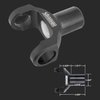 Transmission Yoke Chrome Moly - image 2