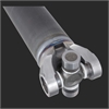 3 1/2-in chrome moly driveshaft / Strange 1350 weld-ends / H.D. u-joints - image 1