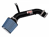 Black IS Short Ram Cold Air Intake System, 1994-2001 Acura Integra LS, RS 1.8L - image 1