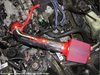 Polished IS Short Ram Cold Air Intake System, 1992-1995 Honda Civic Si 1.5L, 1992-1995 Honda Civic DX/LX/EX 1.5L - image 2