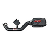 Wrinkle Black PF Cold Air Intake System w/Rotomolded Filter Housing 2005-19 Nissan Frontier 4.0L, 2005-12 Nissan Pathfinder 4.0L - image 1