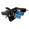 Wrinkle Black PF Cold Air Intake System, 2015-2020 Ford F-150 V6-2.7L, 2015-2020 Ford F-150 3.5L, 2017-20 Ford F-150 Raptor 3.5L - image 1