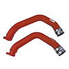 Wrinke Red SES Intercooler Pipes, 2015-18 BMW M3 3.0L, 2015-20 BMW M4 3.0L, 2019-20 BMW M2 COMPETITION 3.0L - image 1