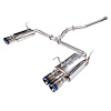 Performance Stainless Steel Cat-Back Exhaust System, 2015-2020 Subaru STI 2.5L, 2015-2020 Subaru WRX 2.0L - image 1