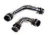 Polished SES Intercooler Pipes, 2017-2020 Honda Civic Type R 2.0L Turbo - image 1