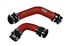Wrinke Red SES Intercooler Pipes, 2017-2020 Honda Civic Type R 2.0L Turbo - image 1