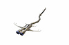 Performance Exhaust System, 2017-2020 Honda Civic Type R 2.0L Turbo - image 1